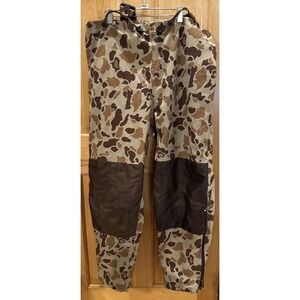 Orvis Waterfowler Gore-Tex Pants XL Waterproof Nylon Toggle Pants | Suspenders